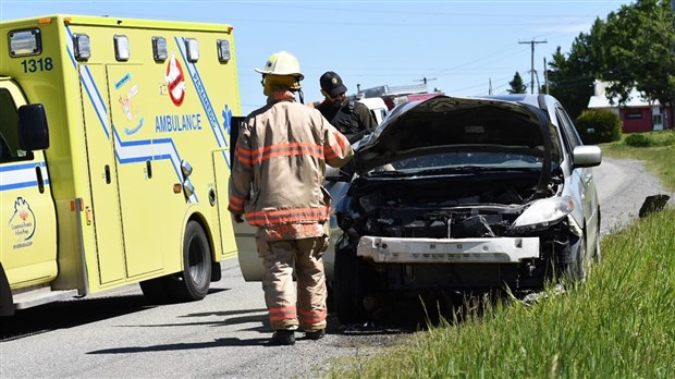 Collision à Saint-Modeste 