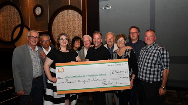 Un succès pour le Tournoi de golf au profit de la Fondation de la Maison Desjardins de soins palliatifs du KRTB
