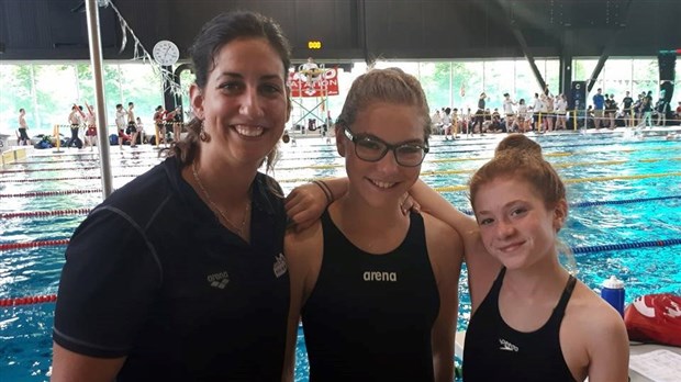 Deux Loups-Marins au Championnat 11-12 ans 