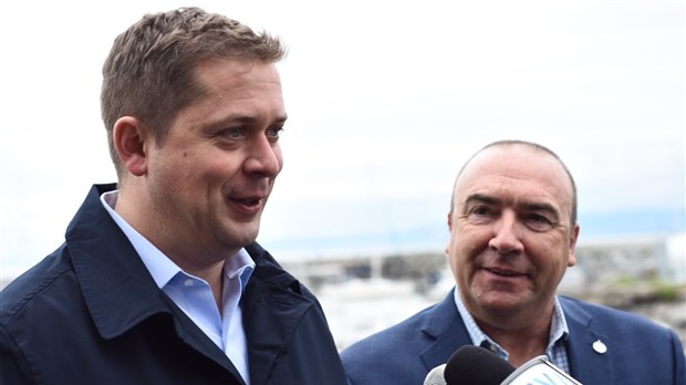 Andrew Scheer de passage à Rivière-du-Loup 