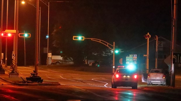 Accident à Rivière-du-Loup