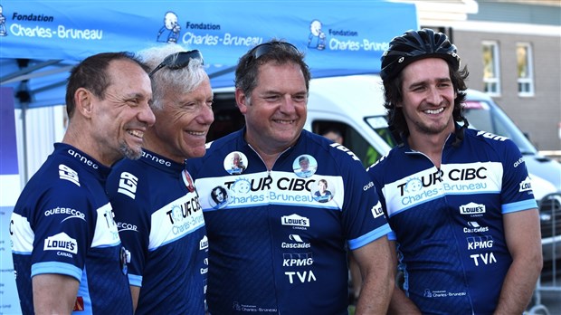 Le 23e Tour cycliste CIBC Charles-Bruneau à Rivière-du-Loup 