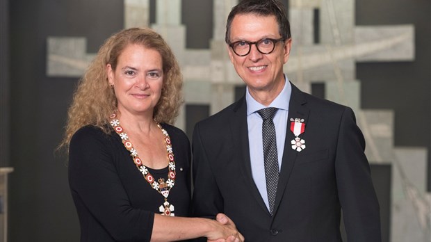 Alain Caron décoré de l’Ordre du Canada