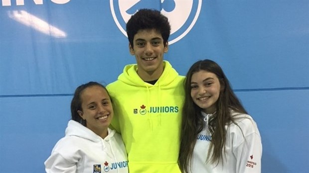 Ramy Ghaziri remporte 3 médailles aux Championnats canadiens juniors 