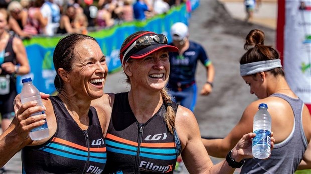 Filoup s'éclate au triathlon de Charlevoix