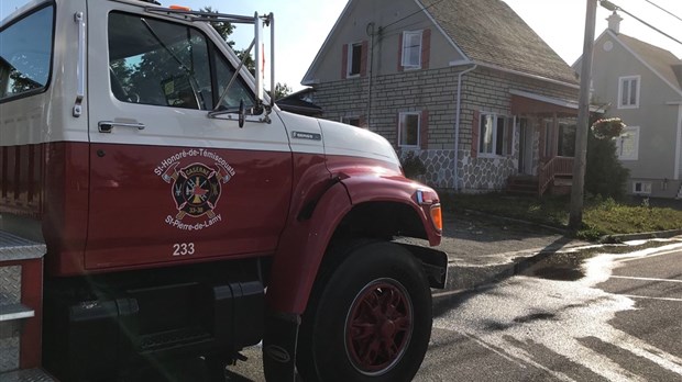 Début d’incendie à Saint-Honoré-de-Témiscouata