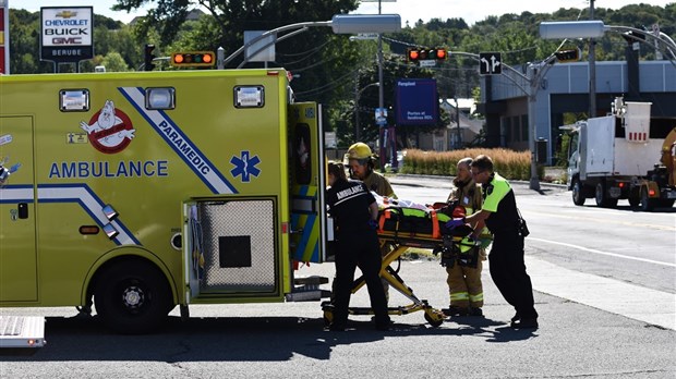 Collisions sur le boulevard Cartier à Rivière-du-Loup 