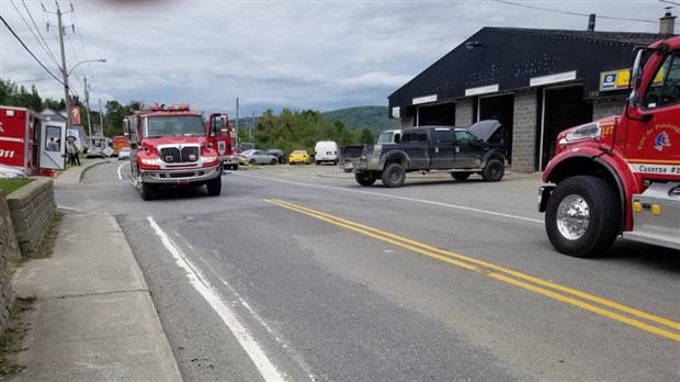 Incendie dans un garage à Pohénégamook 