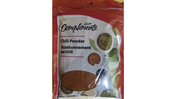 Rappel d'assaisonnement au chili de marque Compliments en raison de la bactérie Salmonella