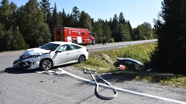 Grave accident à Saint-Louis-du-Ha! Ha! 