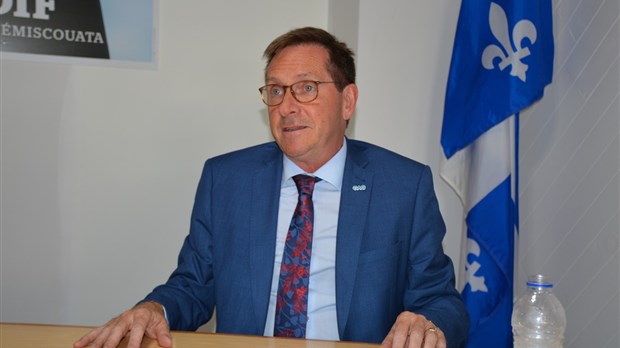 Denis Tardif content d’avoir le vent dans le dos