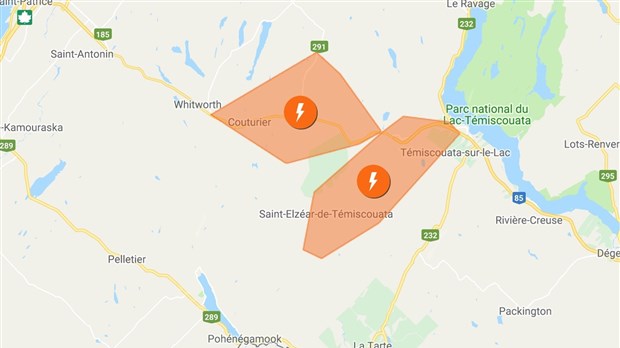 1500 clients privés d’électricité au Témiscouata