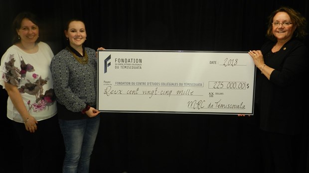 La Fondation du Centre d’études collégiales du Témiscouata amasse 550 000 $