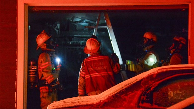 Incendie à Rivière-du-Loup