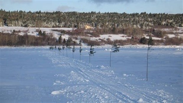 Ouverture du pont de glace de l'île Verte 
