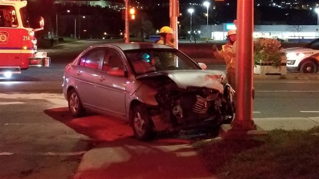 Collision à Rivière-du-Loup