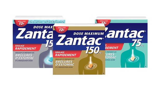 Rappel de Zantac et autres médicaments contenant de la ranitidine