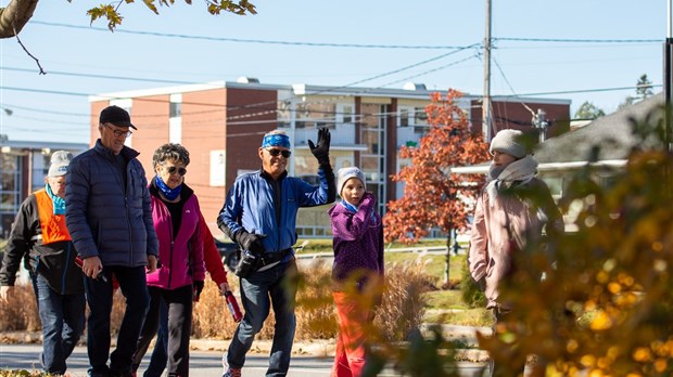 Soleil, sourires et bonheur à La Grande marche 2019