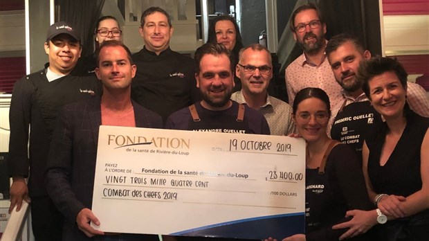 Succès pour le 4e Combat des chefs de la Fondation de la santé de Rivière-du-Loup