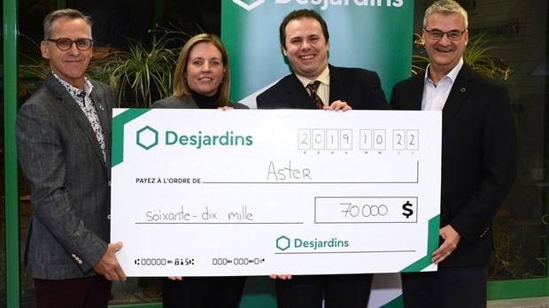 Desjardins octroie 220 000 $ en appui à deux projets structurants du Témiscouata