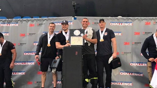 Firefit : Claude Bélanger champion du monde en relais hybride