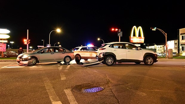 Collision à Rivière-du-Loup 