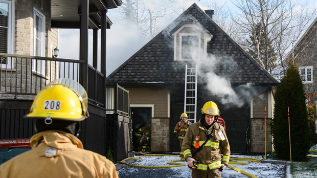 Incendie à Rivière-du-Loup