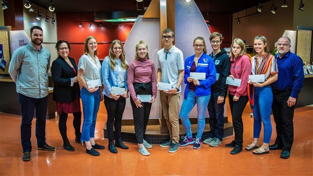 La Fondation du Cégep de Rivière-du-Loup remet 9 bourses d’études