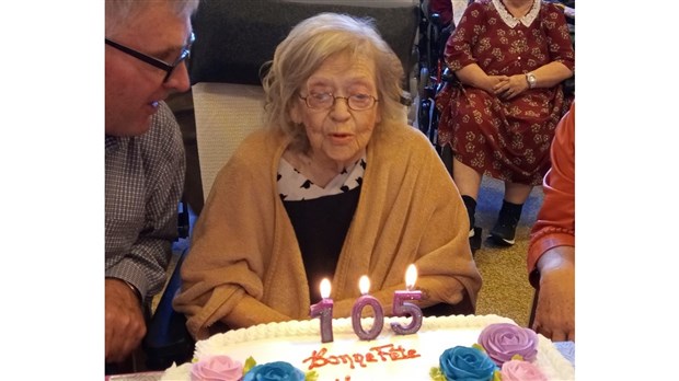Anne-Marie Dionne, une belle centenaire de 105 ans