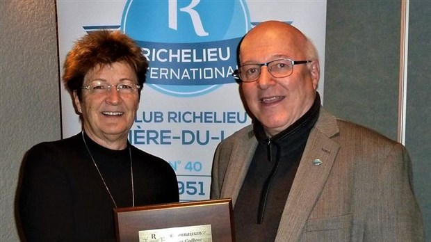 Le Club Richelieu honore Renée Giard