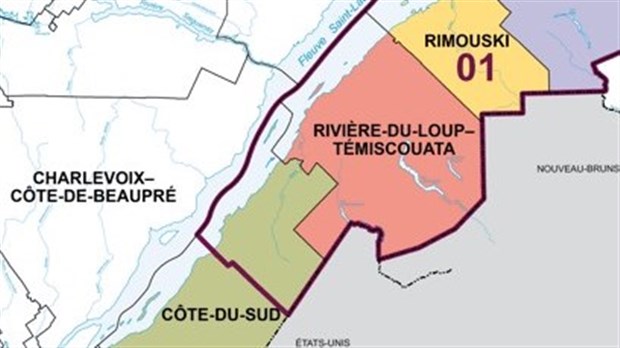 Dénomination de la circonscription de Rivière-du-Loup-Témiscouata : pas de changement avant 2022