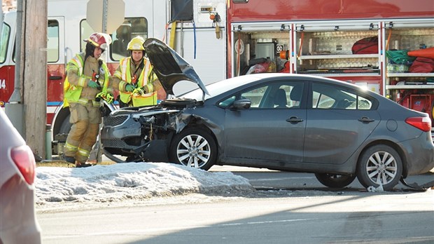 Collision à Rivière-du-Loup