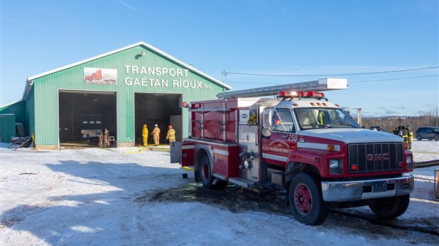 Incendie à Saint-Jean-de-Dieu