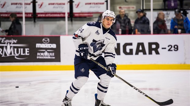 Anthony D'Amours sur l'équipe de la semaine LHJMQ 