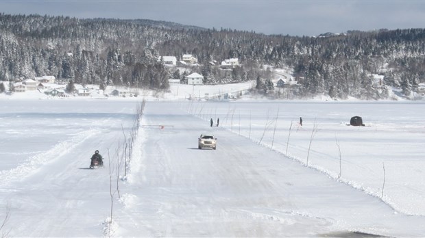 Le pont de glace du lac Témiscouata est ouvert