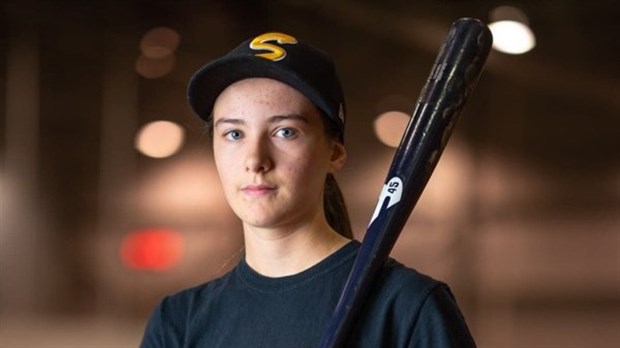 Alex-Ann Gamache parmi les meilleures joueuses de baseball U14 