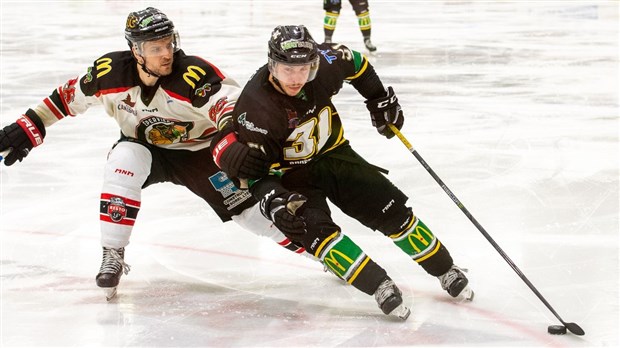 Janick Asselin, 1re étoile de la semaine dans la LNAH