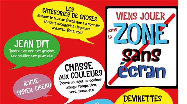 La Zone sans écran : troquez l’écran pour la relation