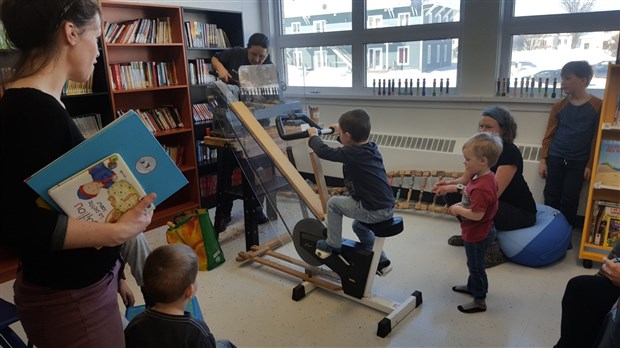 Inauguration de la bibliothèque de Saint-André