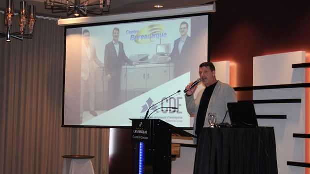 Steeve Lemieux du Centre bureautique partage son parcours d’entrepreneur