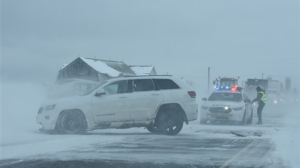Accidents et sorties de route à Cacouna et Saint-Arsène