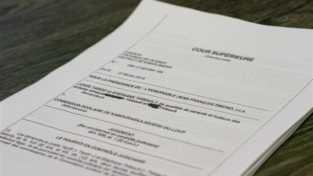 La Cour supérieure donne en partie raison à la famille Thibault