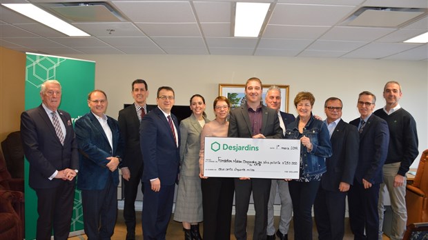 Desjardins investit 250 000 $ dans le Centre de jour en soins palliatifs