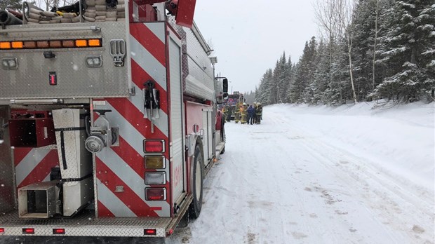 Intervention incendie à Saint-Mathieu-de-Rioux