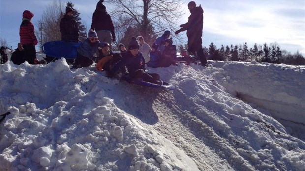 Succès pour la glissade à Saint-Paul-de-la-Croix