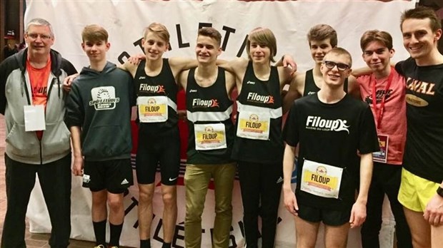 Sept médailles pour les athlètes Filoup au Championnat canadien