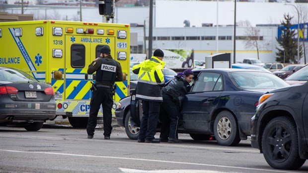 Collisions à Rivière-du-Loup
