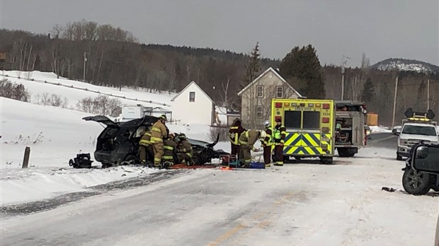Collision mortelle à Témiscouata-sur-le-Lac