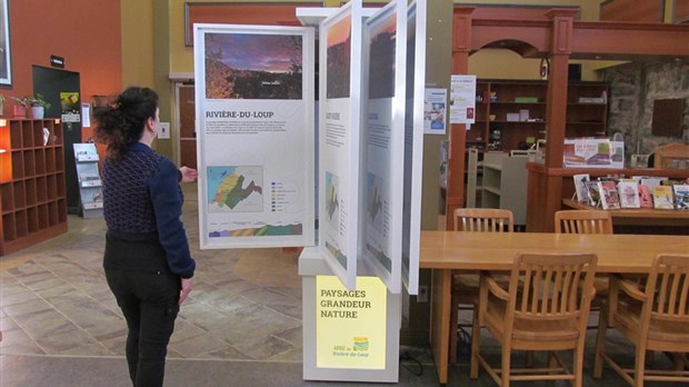 L’exposition Paysages grandeur nature à découvrir à la bibliothèque Françoise-Bédard