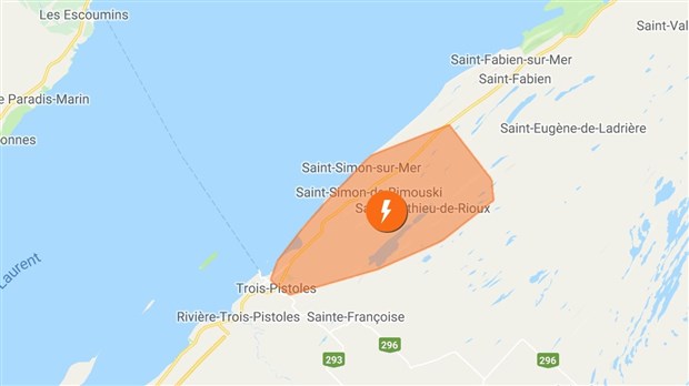 Panne d'électricité dans Les Basques 